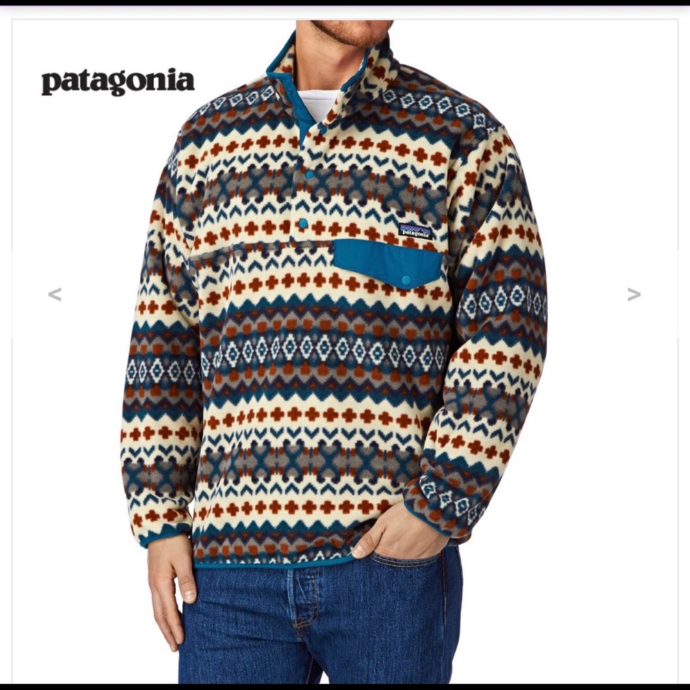 Patagonia Men’s Synchilla Snap-T Fleece. Size XL